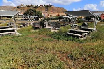 Abandono del Parque de las Mil Palmeras del Valle de Jinámar/TA.